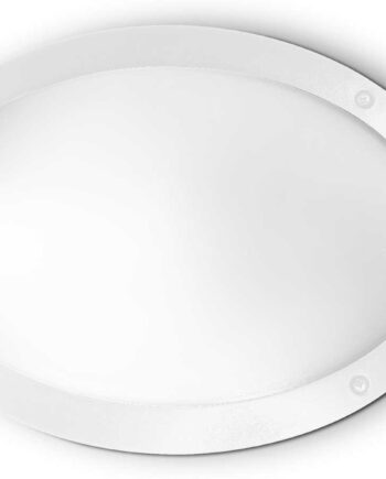 Udendørs Væglampe Ideal Lux Medea Ip66 Hvid Plast 23x9x33 Cm