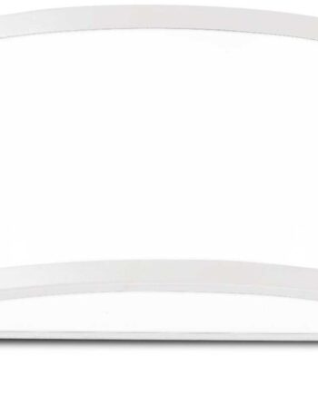 Udendørs Væglampe Ideal Lux Rex-    Hvid Pulverlakeret Aluminium Ip44 E27 H12xb13xl25 Cm