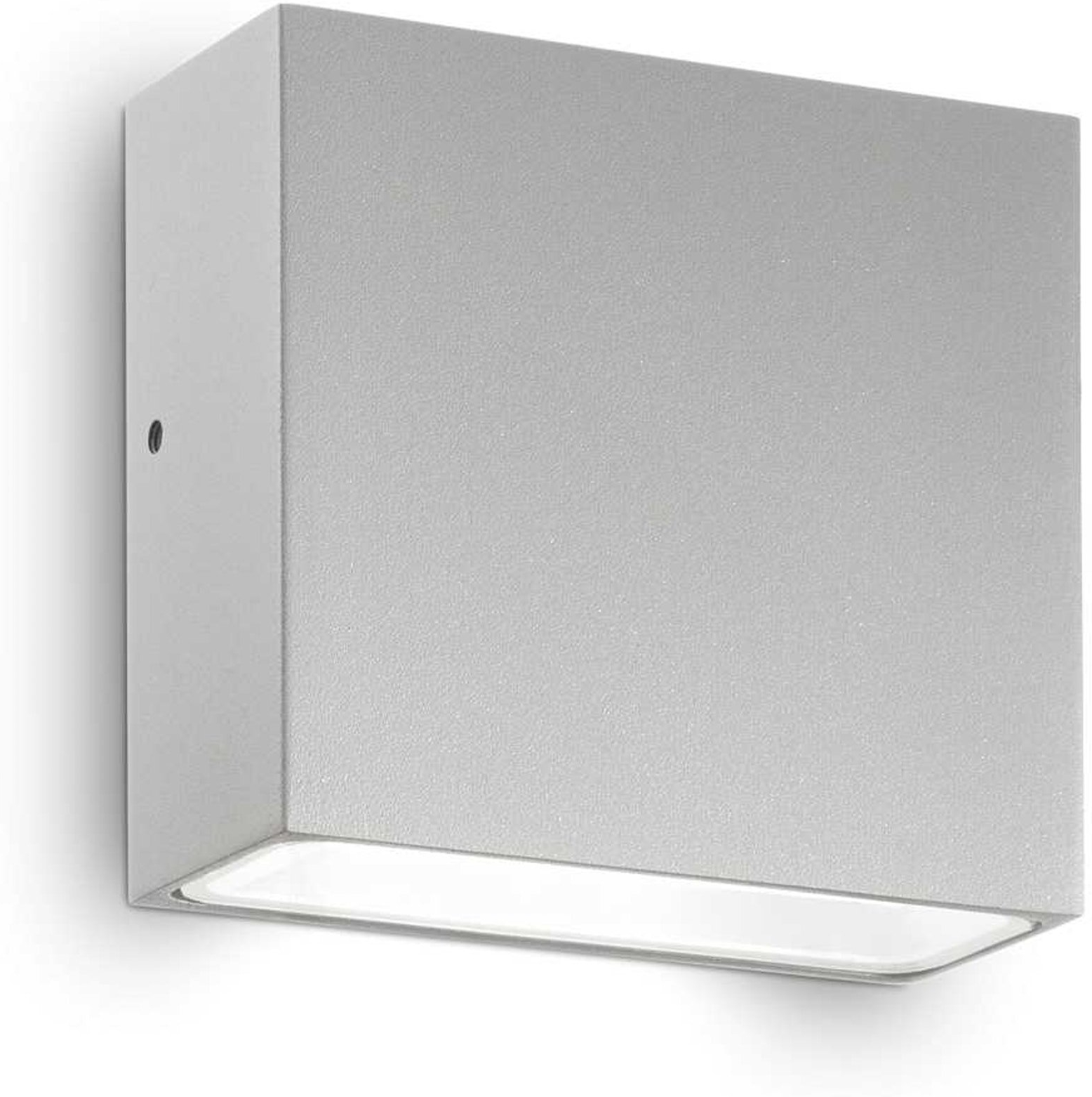 Udendørs Væglampe Ideal Lux Tetris-  Grå Aluminium Ip44 G9-fatning