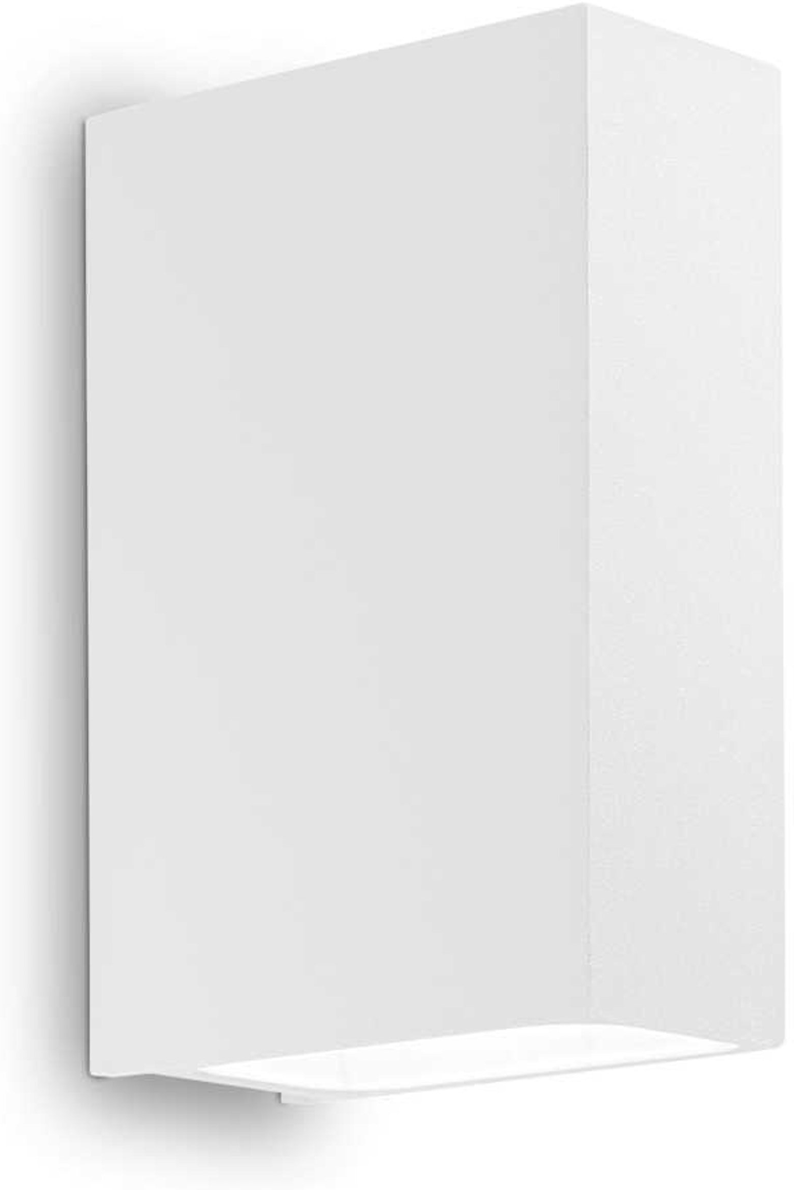 Udendørs Væglampe Ideal Lux Tetris-  Hvid Aluminium Ip44