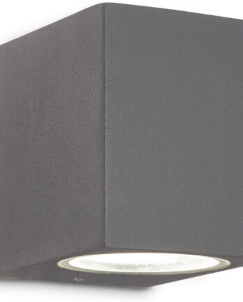 Udendørs Væglampe Ideal Lux Up Antracit H8ã B6 5ã L9   Cm Ip44