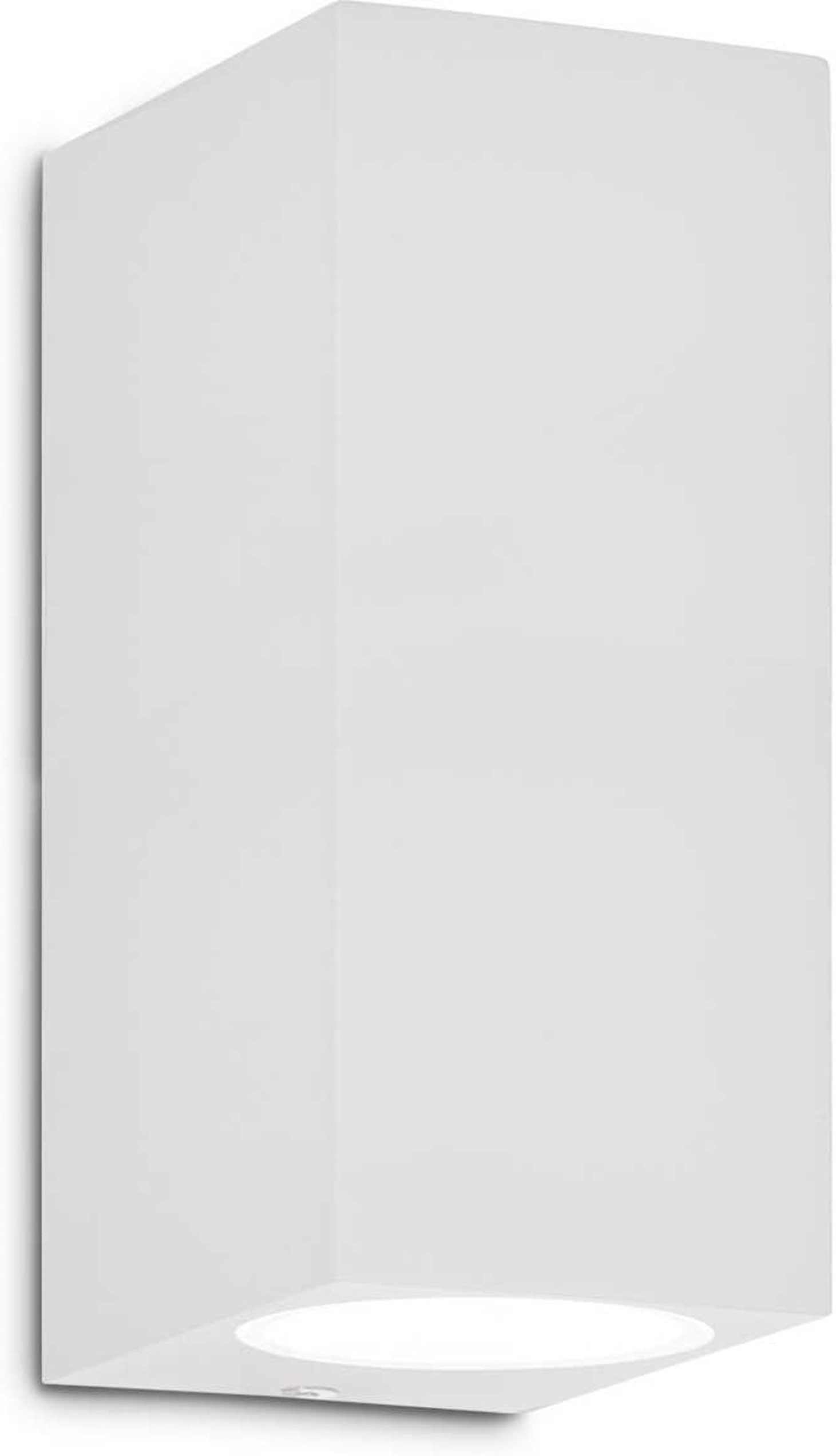 Udendørs Væglampe Ideal Lux Up Hvid Aluminium Ip44 Kompakt 15x9 5x6   Cm