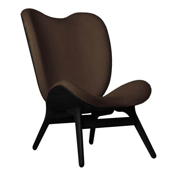 Umage   Conversation Piece Høj Black Oak Teddy Brown  : Erling Christensen Møbler