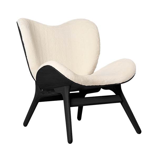 Umage   Conversation Piece Lav Black Oak Teddy White  : Erling Christensen Møbler