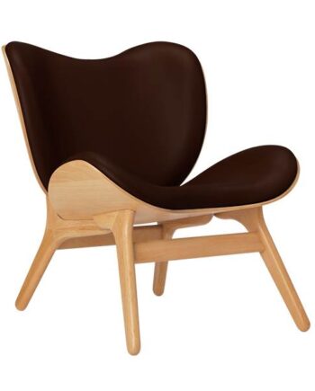 Umage   Conversation Piece Lav Oak Brun Læder  : Erling Christensen Møbler