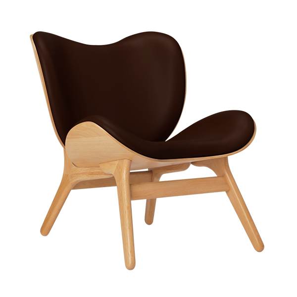 Umage   Conversation Piece Lav Oak Brun Læder  : Erling Christensen Møbler