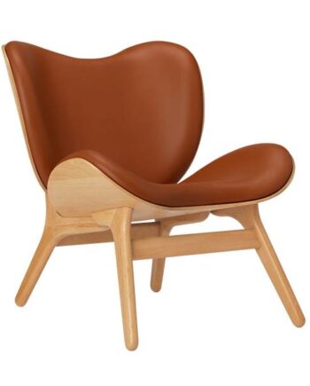 Umage   Conversation Piece Lav Oak Cognac Læder  : Erling Christensen Møbler