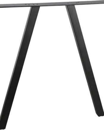 Understel Bordben Woood Tablo Til Plankebord Sort Metal H72ã B79ã D10 Cm