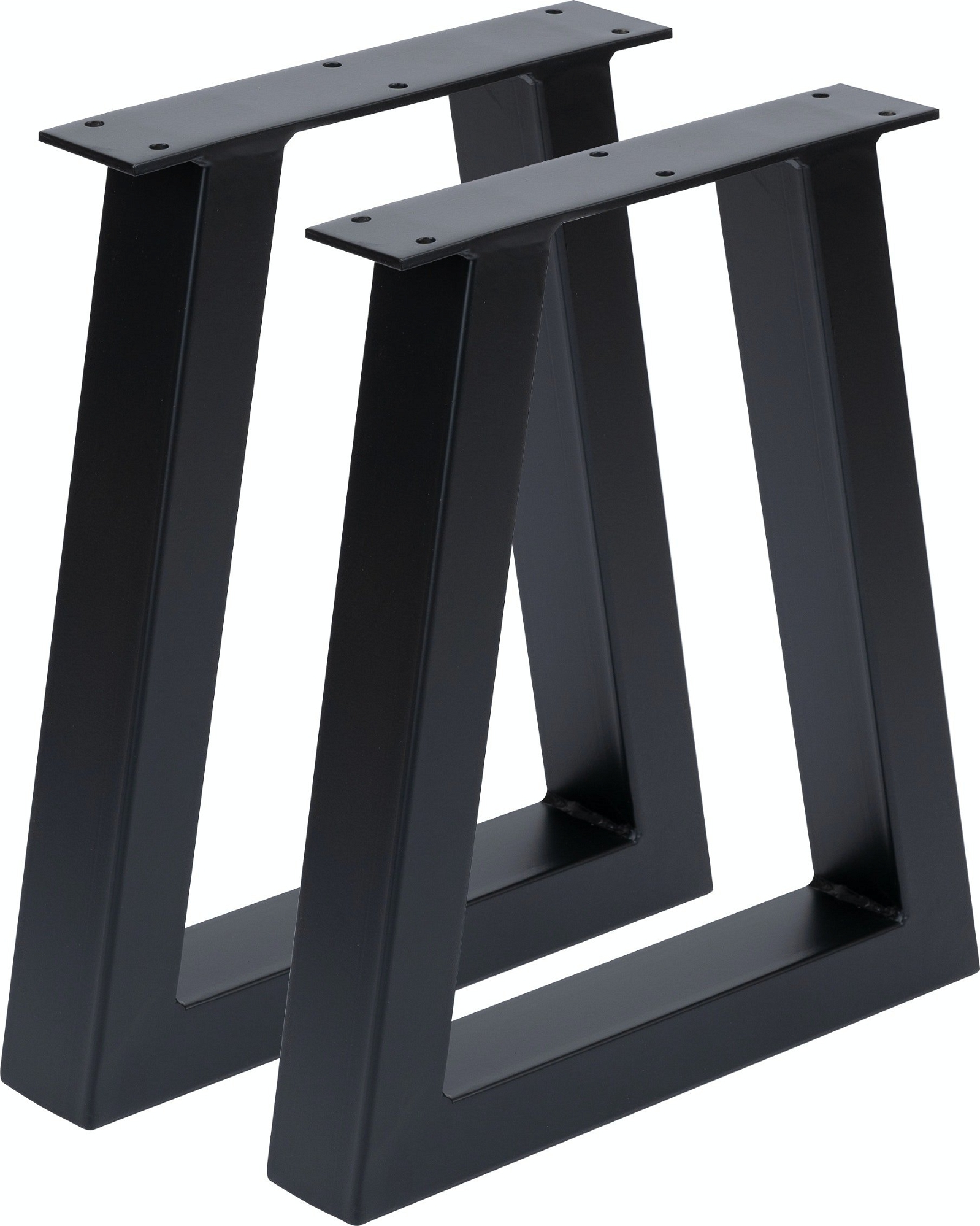 Understel Nielsen Design Villum Til Sofaborde  -stel Bordben Sort Pulverlakeret Metal H40xb35xd6 Cm