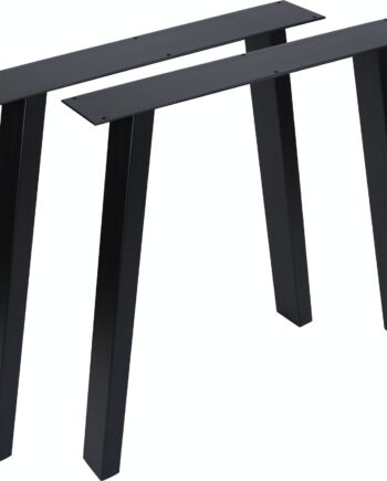 Understel Til Plankebord Nielsen Design Victor   Sort Pulverlakeret Metal H72ã L79 5ã B7   Cm