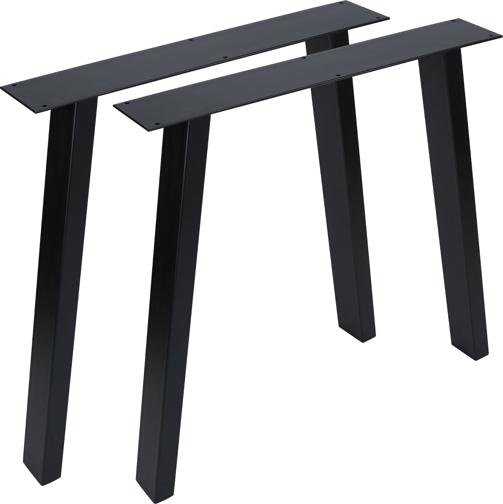Understel Til Plankebord Nielsen Design Victor   Sort Pulverlakeret Metal H72ã L79 5ã B7   Cm