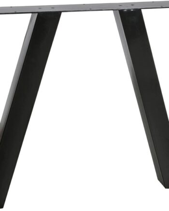 Understel Woood Tablo Utrecht Bordben   Metal Til Plankebord  Mat Sort H72 Cm
