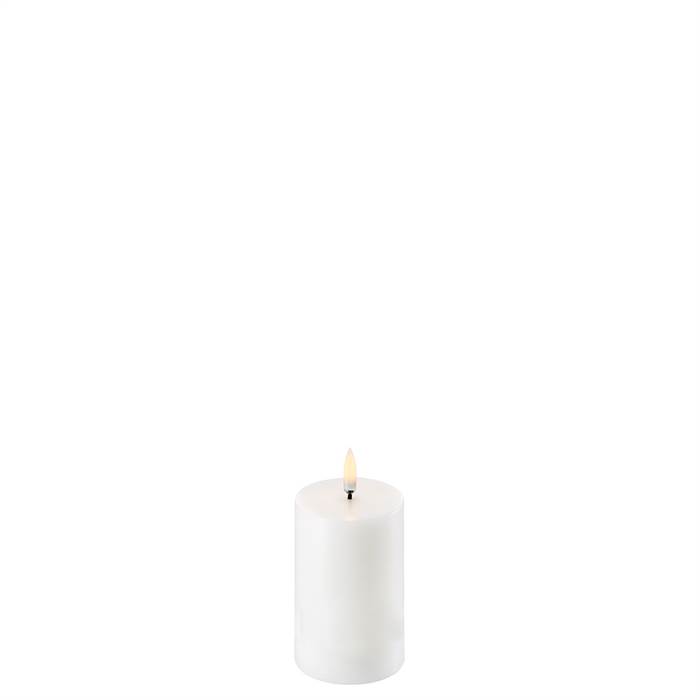 Uyuni Lighting Led Pillar Bloklys ø5   H7   Cm Nordic White  : Erling Christensen Møbler