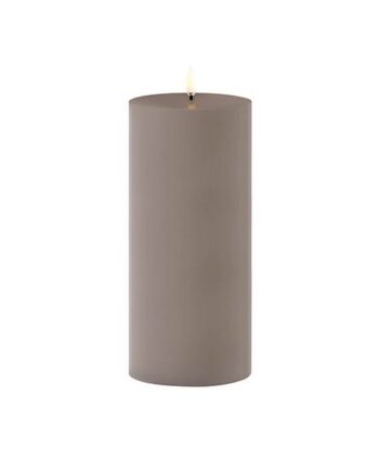 Uyuni Lighting Led Pillar Udendørs Bloklys H20 Cm Sandstone  : Erling Christensen Møbler