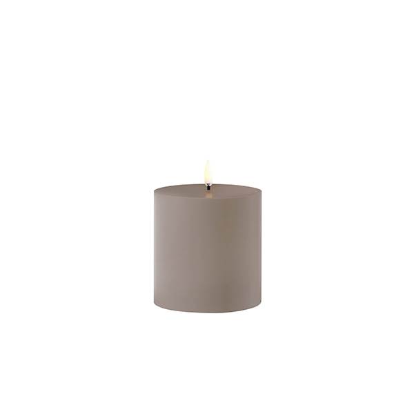 Uyuni Lighting Led Pillar Udendørs Bloklys H10 Cm Sandstone  : Erling Christensen Møbler