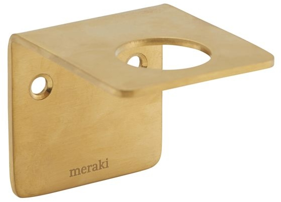 Vægholder Til Sæbe Meraki Supply   Rustfrit Stål Med Børstet Messingfinish   Vægophæng Til Sæbe Og Smykker