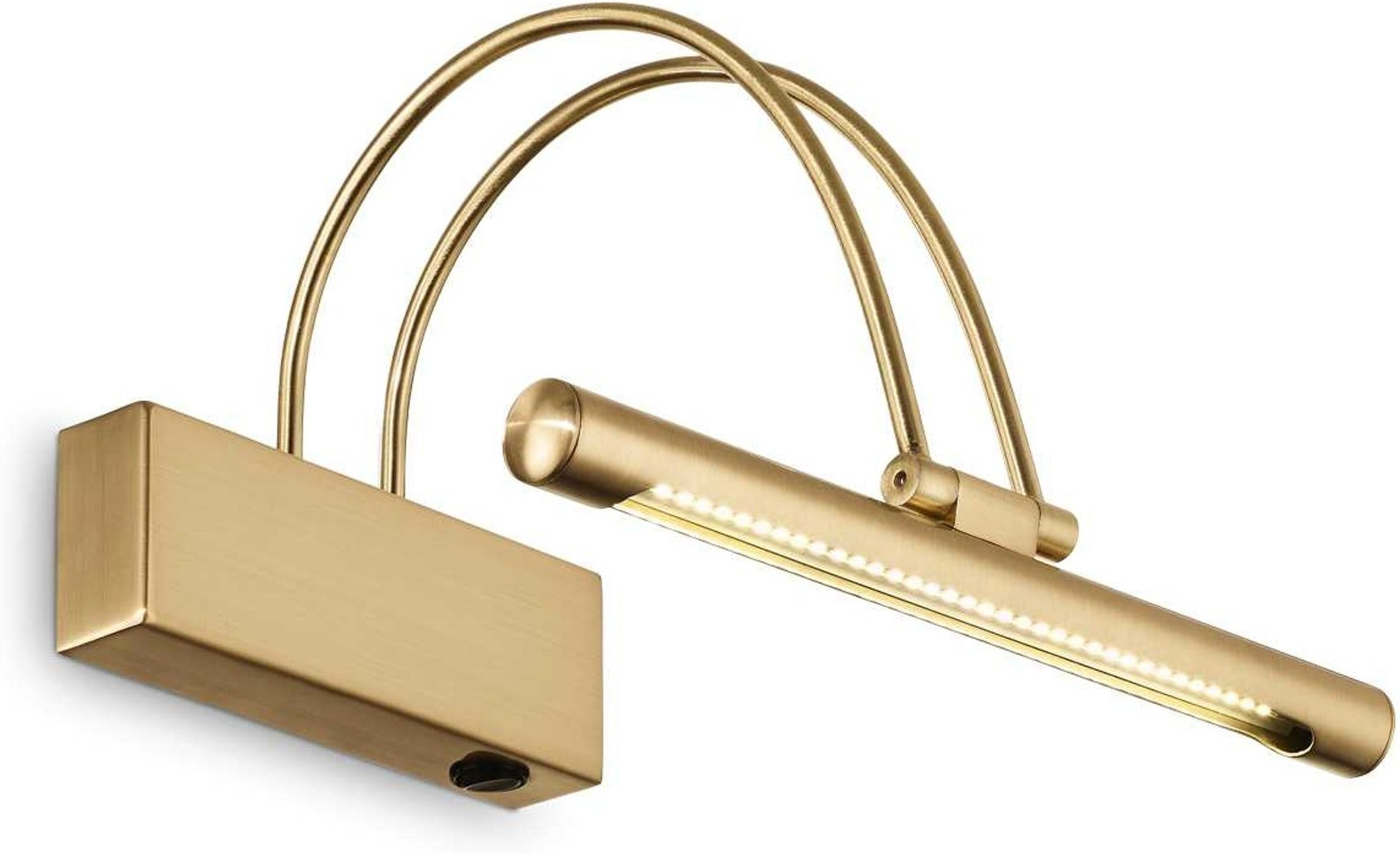 Væglampe Ideal Lux Bow Led Messing Metal Integreret Ip20