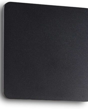 Væglampe Ideal Lux Cover Integreret Led 11w 1100 Lm Sort Aluminium