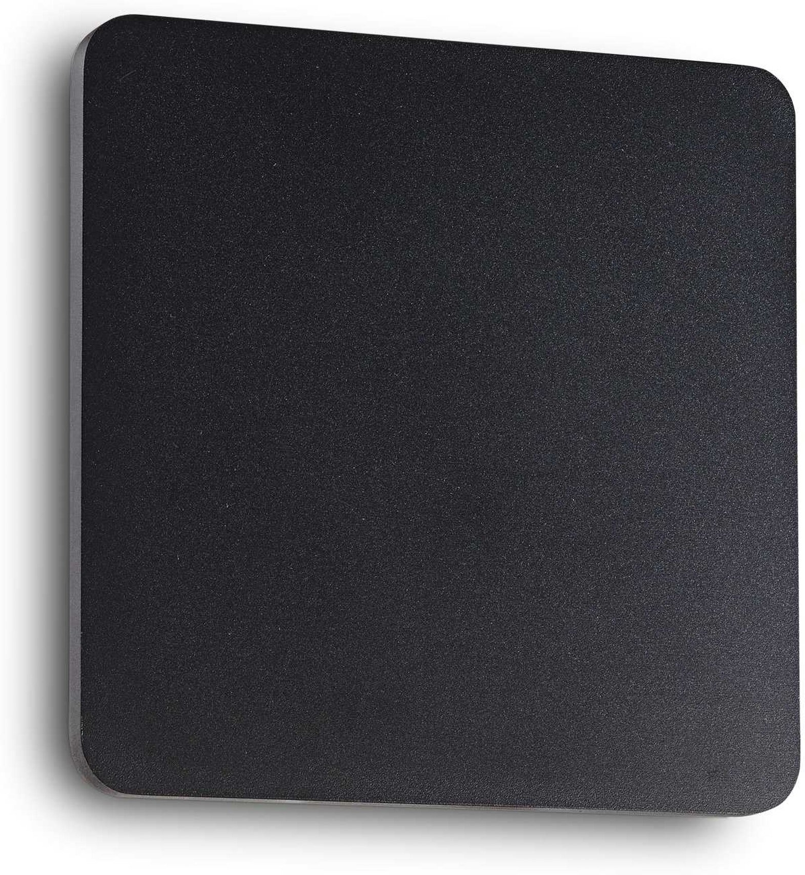 Væglampe Ideal Lux Cover Integreret Led 11w 1100 Lm Sort Aluminium