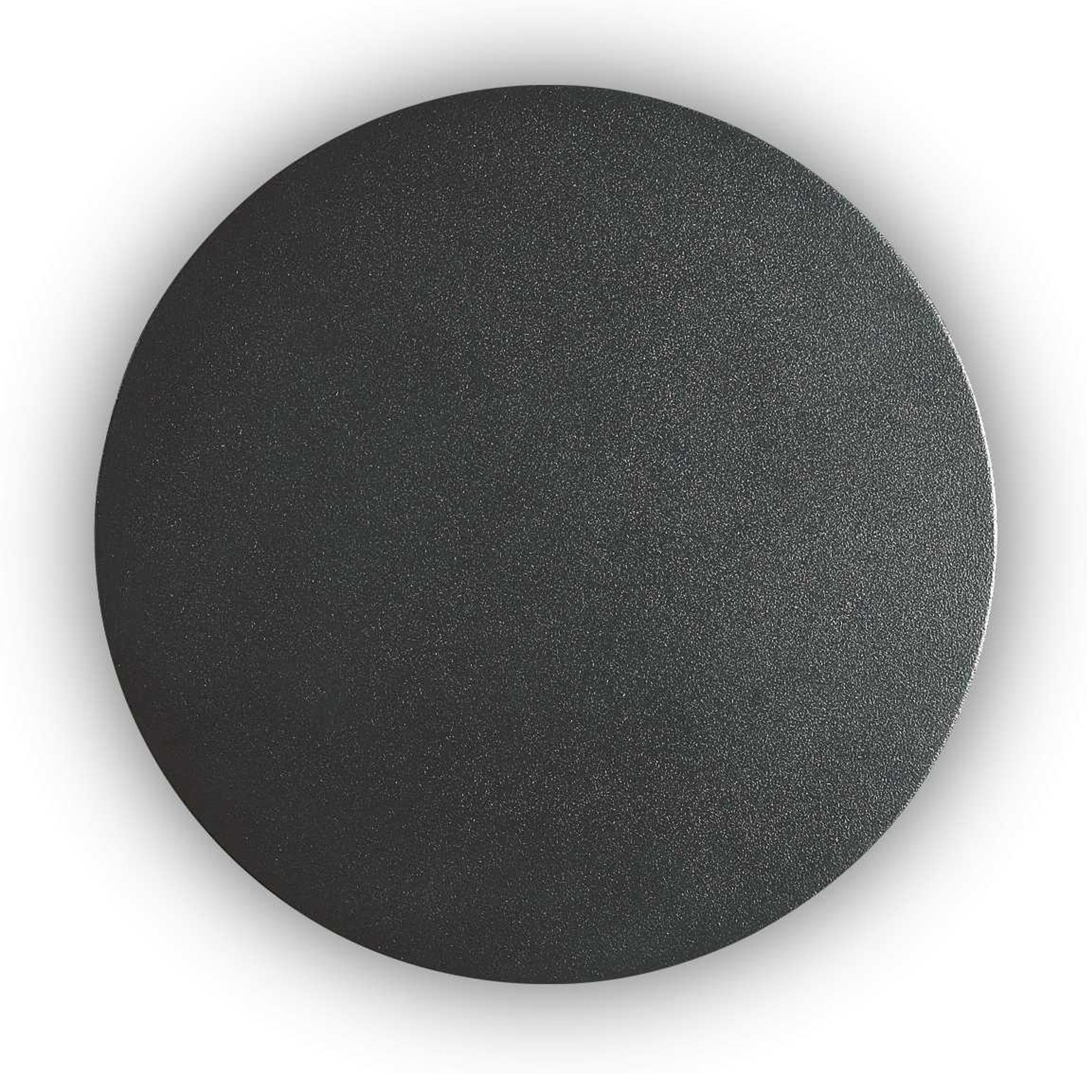 Væglampe Ideal Lux Cover Sort Aluminium ø15x5 Cm Integreret Led   5w 950 Lm 3000k Ip20