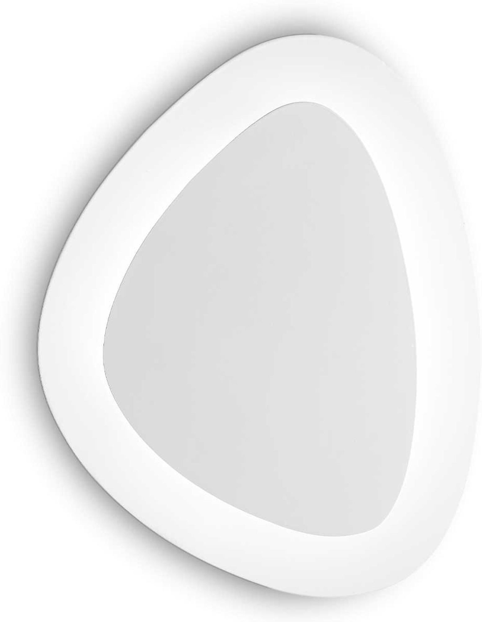 Væglampe Ideal Lux Gingle Led 1940 Lm 3000   Hvid Pulverlakeret Metal