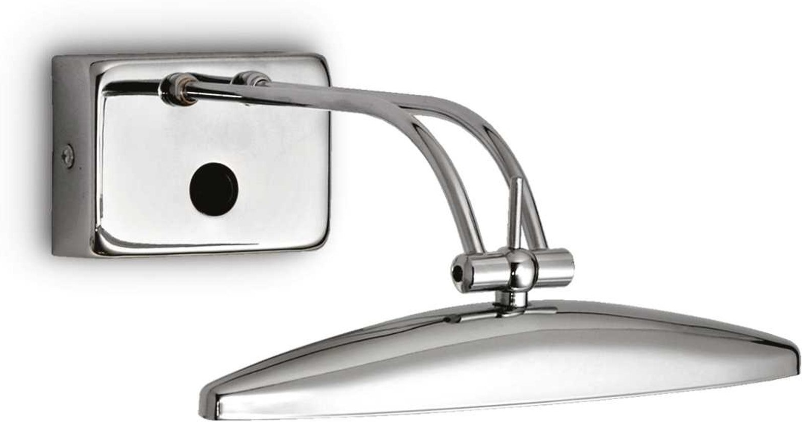 Væglampe Ideal Lux Mirror-20   Krommetal  Indendørs Med 2x G9-pærer 600 Lm  Integreret Kontakt