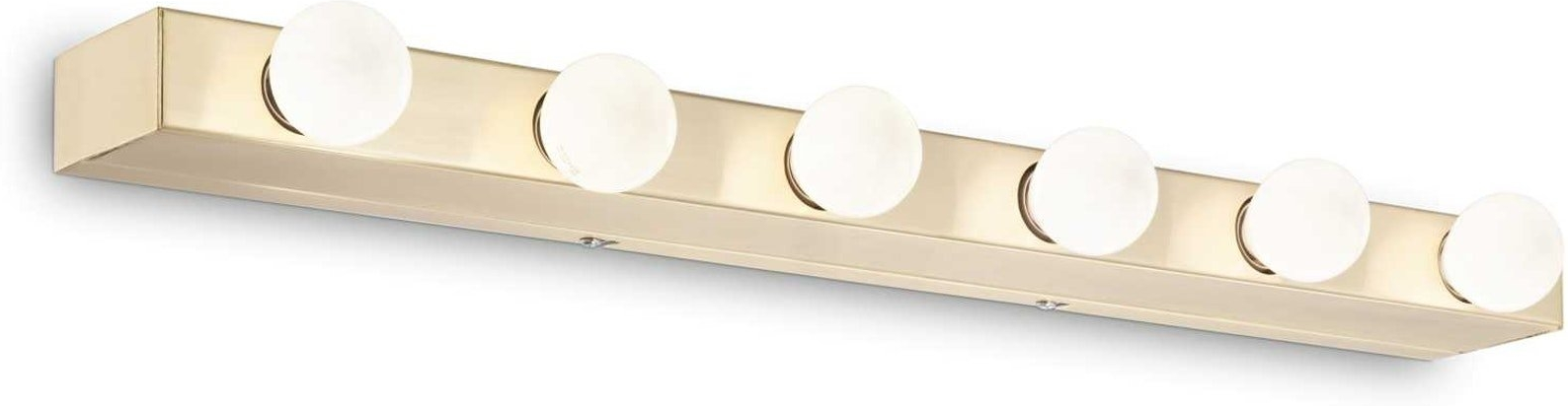 Væglampe Ideal Lux Prive   Messing Med   E14-fatninger   L60 5ã H4ã B8 Cm