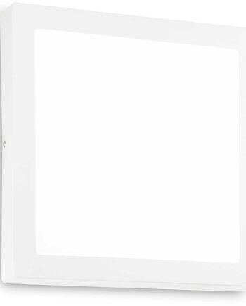 Væglampe Ideal Lux Universal Integreret Led Aluminium Hvid 30x30x4 Cm 1800 Lm