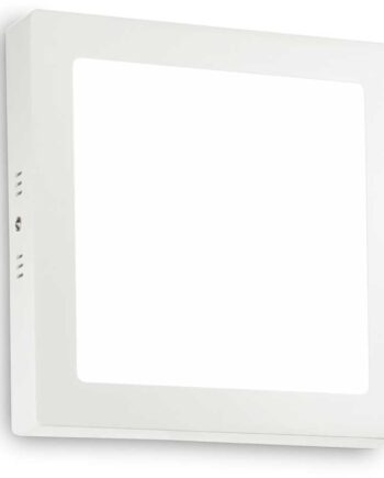 Væglampe Ideal Lux Universal Led 22x22x4 Cm Hvid 1250 Lm