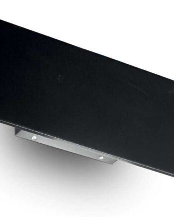 Væglampe Ideal Lux Zig Zag   Sort Metal Med Integreret Led 1150 Lm 3000k 12w