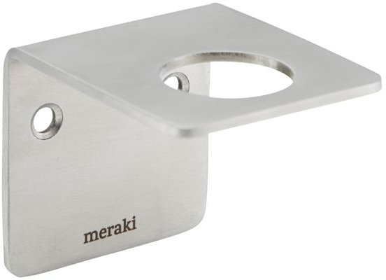 Vægophæng Meraki Supply  Vægholder Til Sæbe Og Smykker   Rustfrit Stål  Børstet Sølv    8ã   8ã     Cm