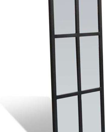 Vægspejl Obuzi Factoria   Jern  Sort   Industrielt Design  120   45 Cm