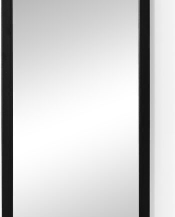 Vægspejl Spinder Design Luma 100x40 Cm Mat Sort Stålramme