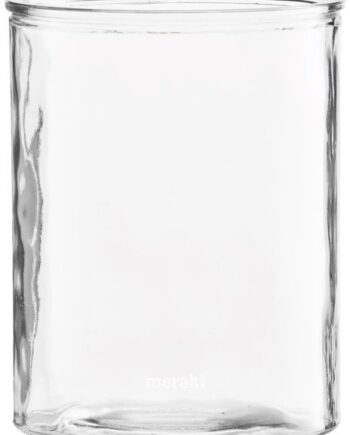 Vase Meraki Cylinder Klar Glas ø12     H15 Cm   Opbevaringskrukke