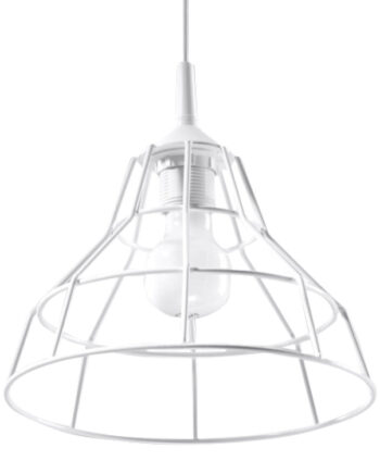 Vedhæng Lampe Anata Hvid