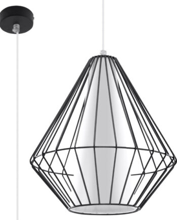 Vedhæng Lampe Demi Sort