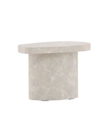 Venture Design Båstad Sidebord Lysegrå Betonlook Mdf  30x50