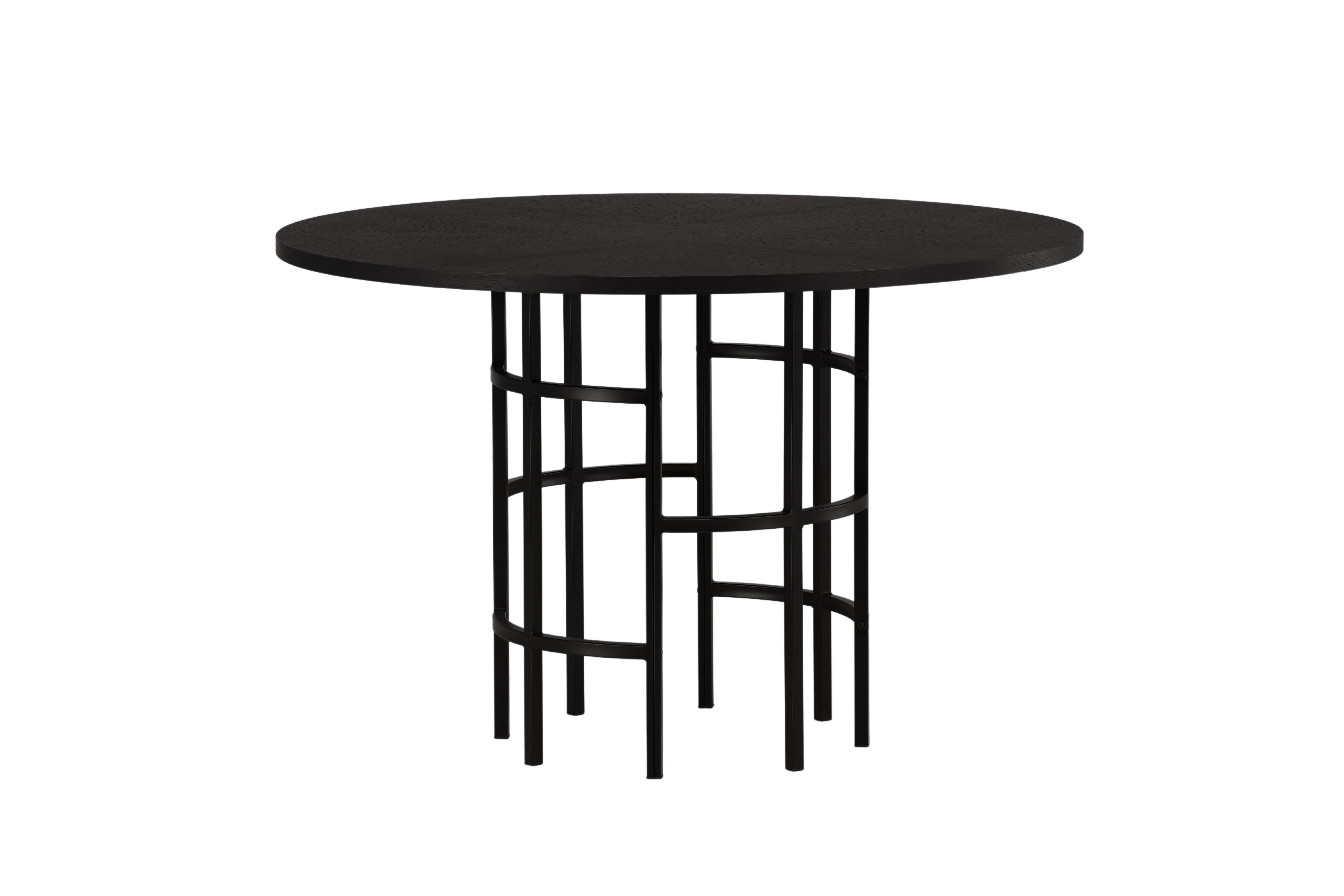Venture Design Copenhagen Spisebord  Rund Sort Finér  ø115