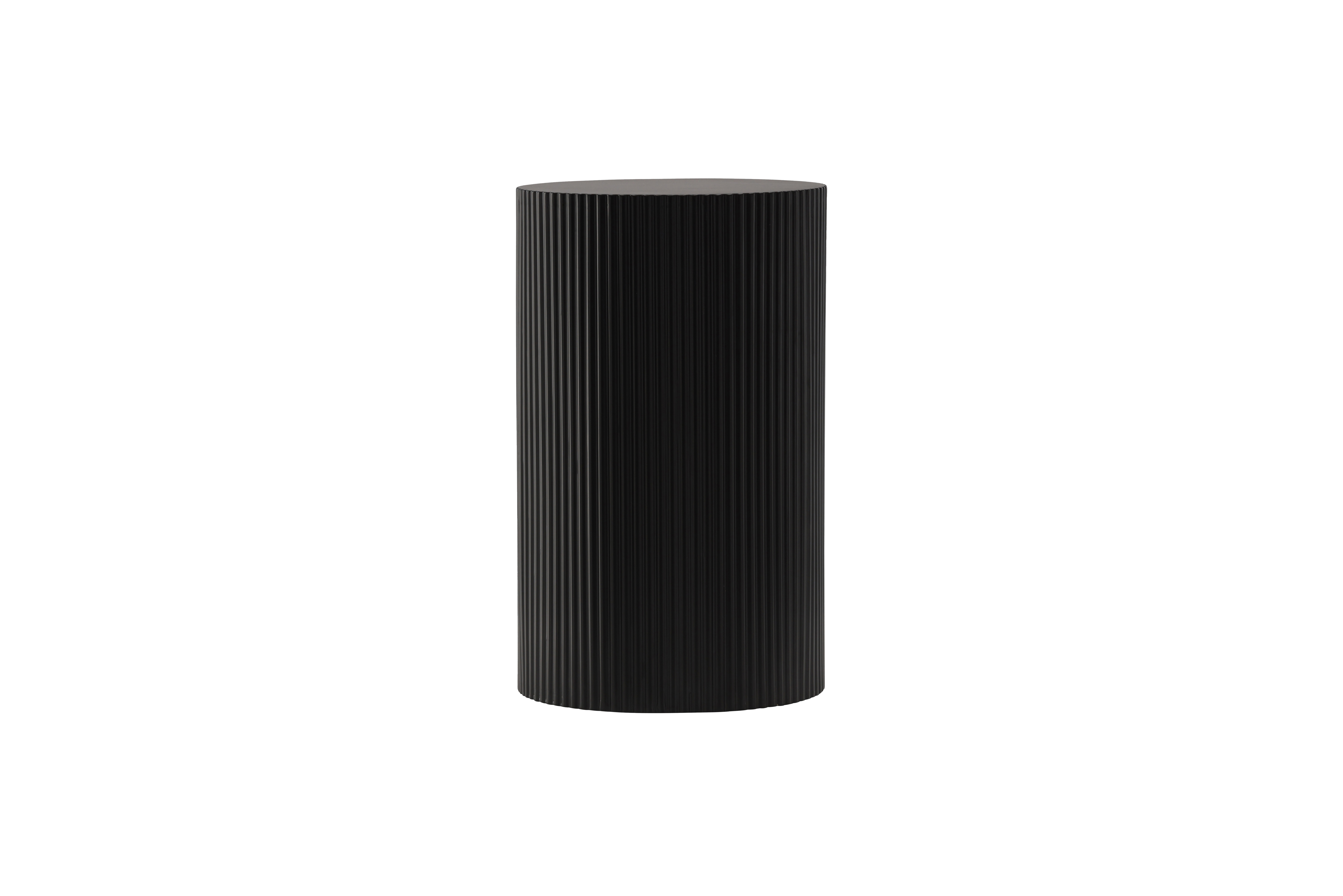 Venture Design Lenox Sidebord  Rund Sort Mdf  ø30