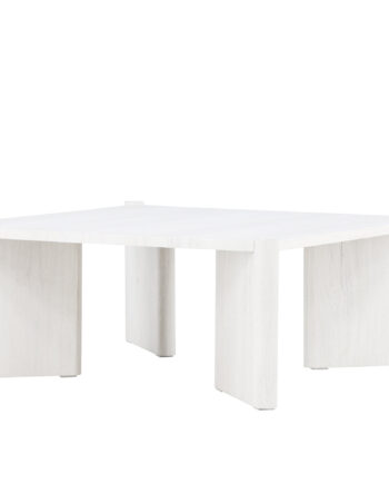 Venture Design Rogaland Sofabord  Kvadratisk Hvidvasket Mdf  100x100