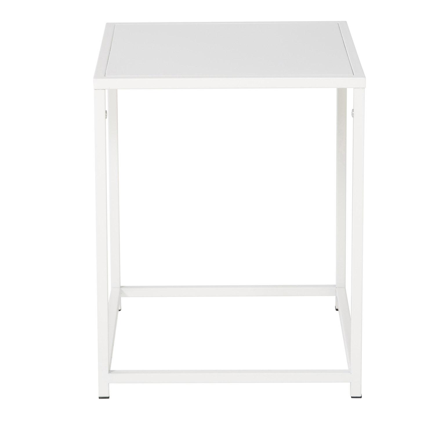 Venture Design Staal Sidebord Hvid Stål