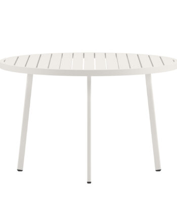 Venture Home Giardini Havebord  Rund Beige Aluminium  ø120