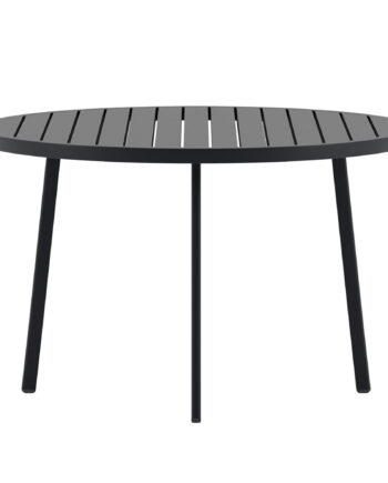Venture Home Giardini Havebord  Rund Sort Aluminium  ø120