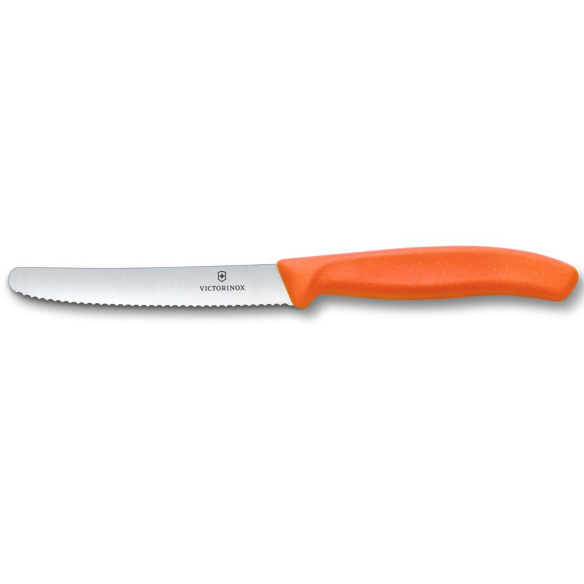 Victorinox Swish Classic Tomatkniv Savtakket 11 Cm  Orange