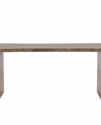 Vind Kollektion Eleonora Spisebord  Organisk Brun Marmor Look Mdf  100x230