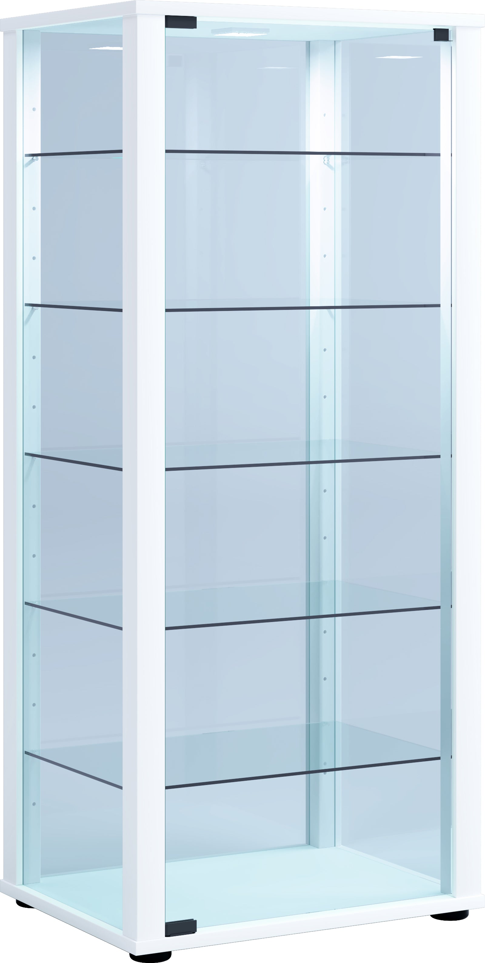 Vitrineskab   Glas  115   50   38 Cm  Hvid