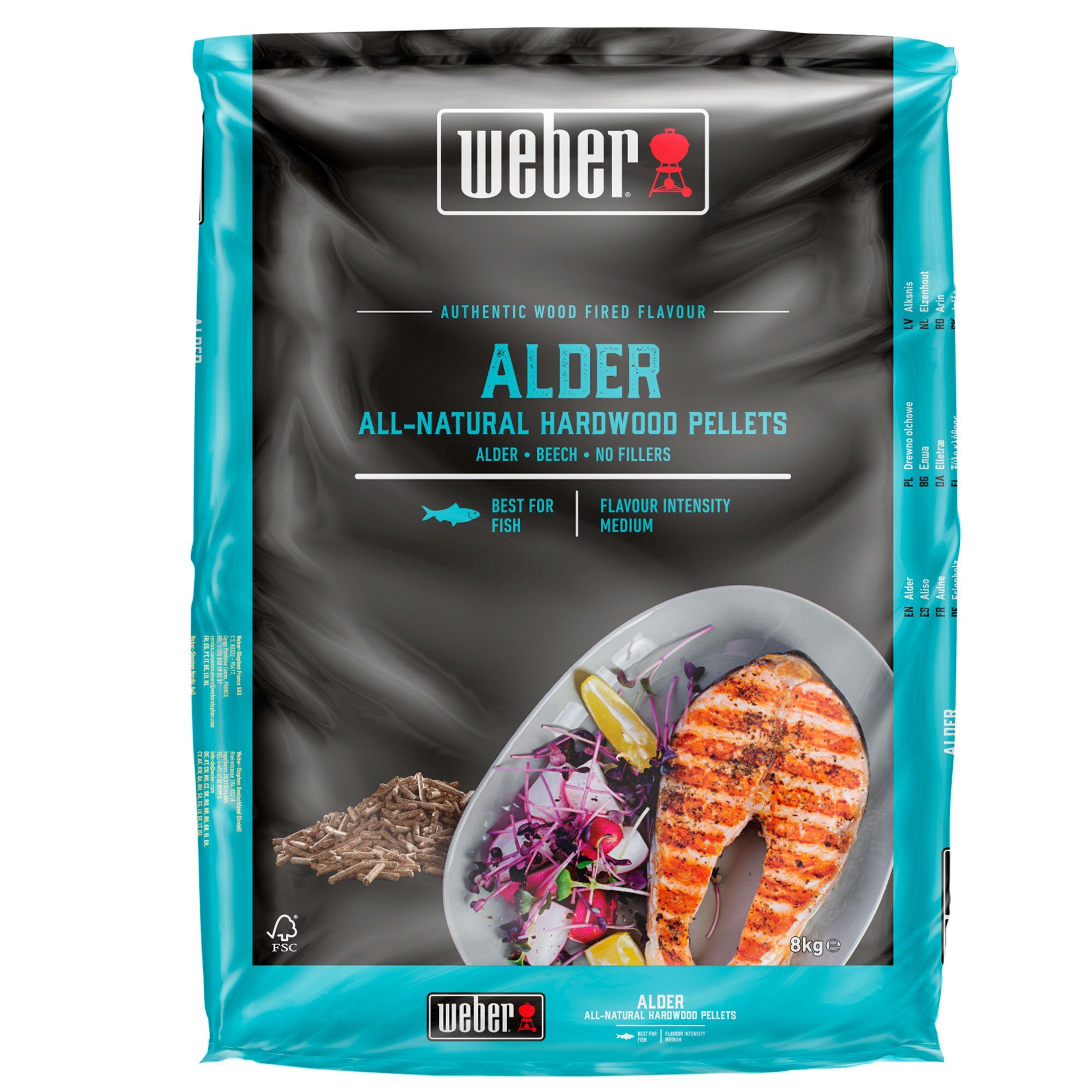 Weber Træpiller Elletræ Kg