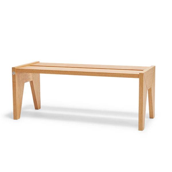 Wood Zone Wz 25 Bænk   Massiv Egetræ  : Erling Christensen Møbler