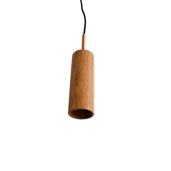 Wood Zone Wz 42 Pendel Egetræ Kobber  : Erling Christensen Møbler