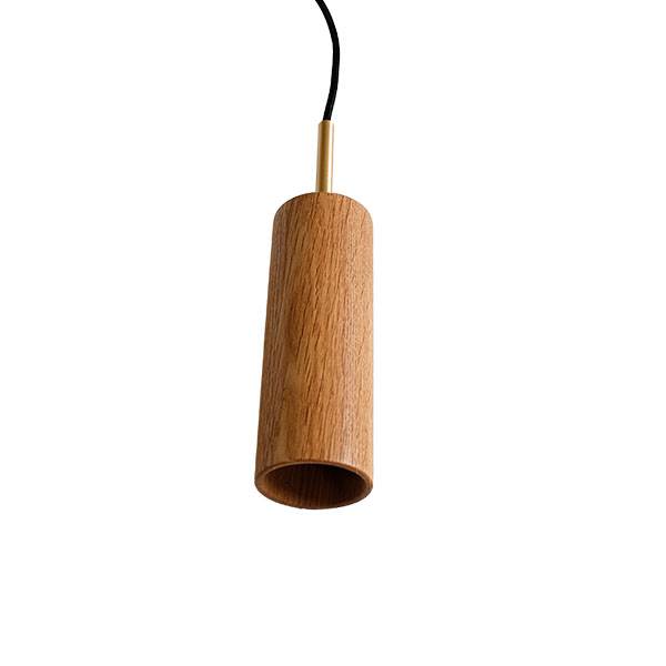 Wood Zone Wz 42 Pendel Egetræ Messing  : Erling Christensen Møbler